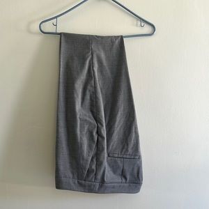 Grey tailored pants